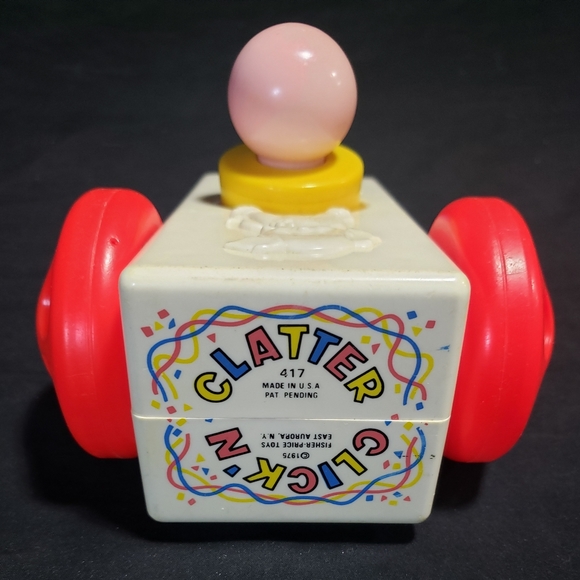 Vintage Fisher-Price Click N' Clatter - Picture 2 of 4
